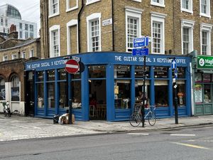 Location   at Keystone Coffee in North London