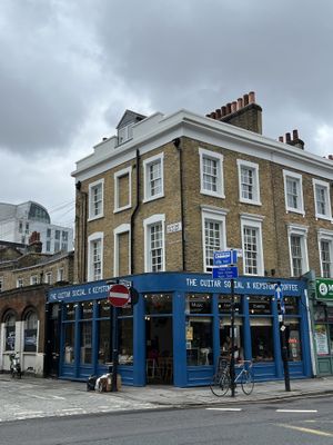 Location  at Keystone Coffee in North London