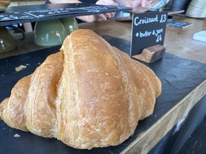 croissant  at Keystone Coffee in North London