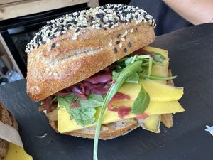 sandwich  at Keystone Coffee in North London