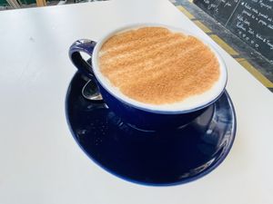 Chai latte  at Keystone Coffee in North London