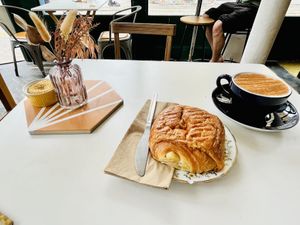   at Keystone Coffee in North London