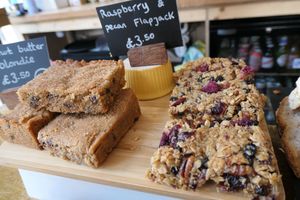 cake  at Keystone Coffee in North London