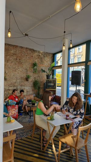  at Keystone Coffee in North London