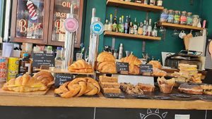  at Keystone Coffee in North London