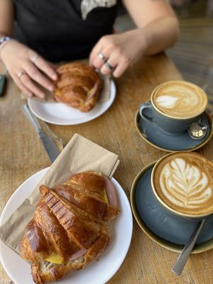   at Keystone Coffee in North London