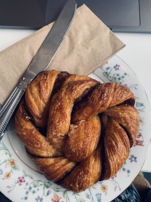   at Keystone Coffee in North London