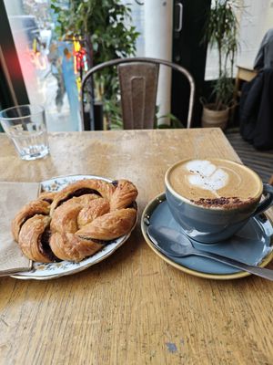 Just delicious! at Keystone Coffee in North London