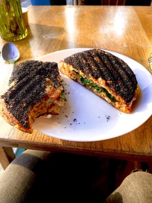   at Keystone Coffee in North London