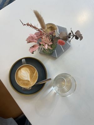   at Keystone Coffee in North London