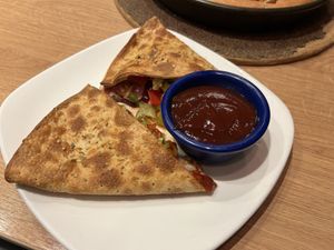 2 Melts Spicy Vegan #Veganuary at Pizza Hut in Saarbrucken