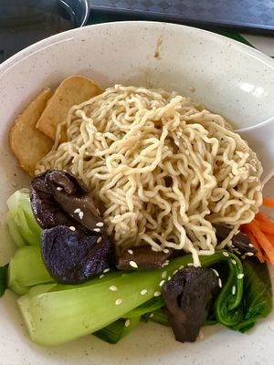 Mushroom Kolo Mee  at Tian Tian Chi Su 天天吃素 in West Singapore