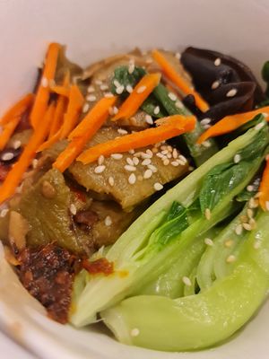 Bean paste Bittergourd organic rice ~ 16/4/23 at Tian Tian Chi Su 天天吃素 in West Singapore