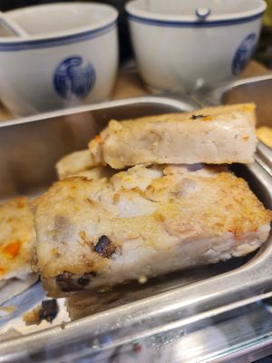 Yam cake ~ 16/4/23 at Tian Tian Chi Su 天天吃素 in West Singapore