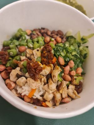 LeiCha Rice ~ 23/4/23 at Tian Tian Chi Su 天天吃素 in West Singapore