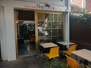 From the outside at ChapiYork in Bogota