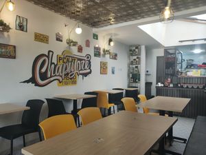 Inside at ChapiYork in Bogota