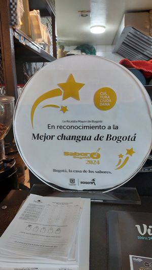 Mejor changua de Bogotá! at ChapiYork in Bogota