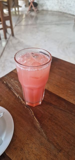 15 minutes grapefruit juice at Potheads Pueblo in Tulum