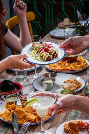 Dining at Cantina at Cantina del Barrio in Cheltenham