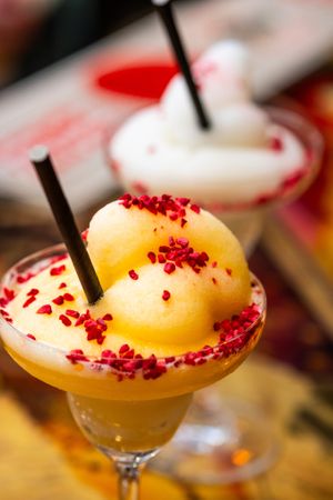 Frozen Margaritas! at Cantina del Barrio in Cheltenham