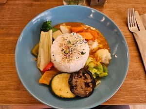 Thai curry🫶🏼 at Café Noordlicht in Schaffhausen