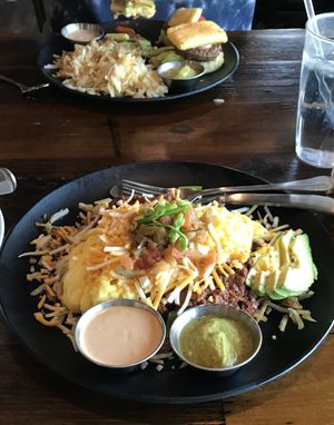 Vegan Pappas and Santa Cruz Benny #Veganuary at Seven Mile Cafe in Mesquite