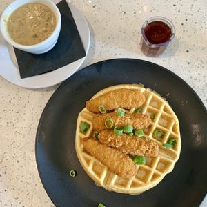 Beyond Chicken and Waffles   at Seven Mile Cafe in Mesquite