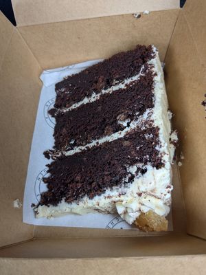 Guinness and ginger chocolate cake at MISTÅL Kitchen in Otley