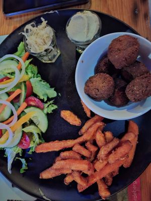 Falafel at Zuidste Kaap Pub & Restaurant in Western Cape