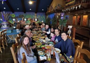 Friends and family   at Azul Tequilia Mexican Bar & Grill in Saint Joseph