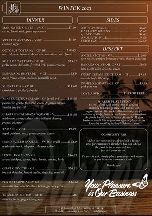 VV = vegan  at Lil' Deb's Oasis in Hudson