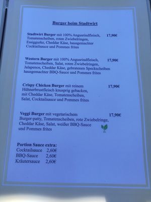  at Restaurant Der Stadtwirt in Villach