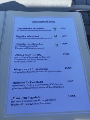  at Restaurant Der Stadtwirt in Villach