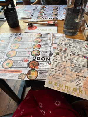 meus at Uzumaki  in London