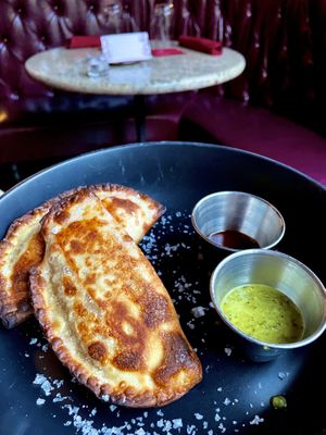 Vegan empanadas   at VINIA Wine & Kitchen in Winter Park