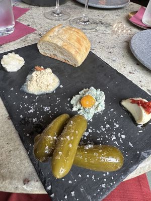 Vegan cheese board!  at VINIA Wine & Kitchen in Winter Park