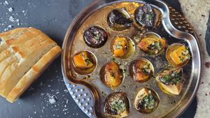 escargot at VINIA Wine & Kitchen in Winter Park