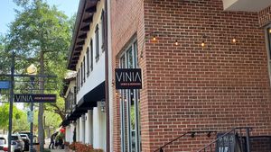 Vinia outside at VINIA Wine & Kitchen in Winter Park