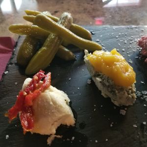 Vegan cheese at VINIA Wine & Kitchen in Winter Park