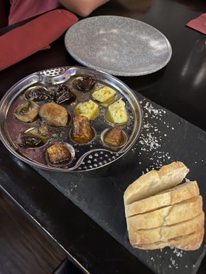 Vegan escargot  at VINIA Wine & Kitchen in Winter Park