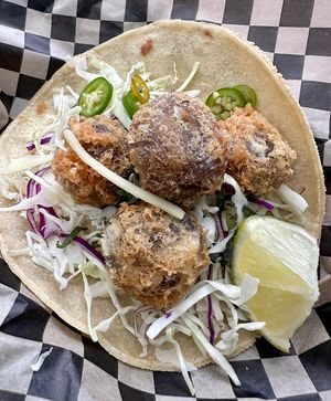 Mushroom taco  at Tacovore in Eugene
