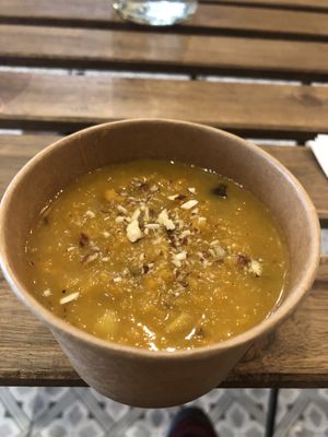 Sweet potato kheer  at Tula in Montreal