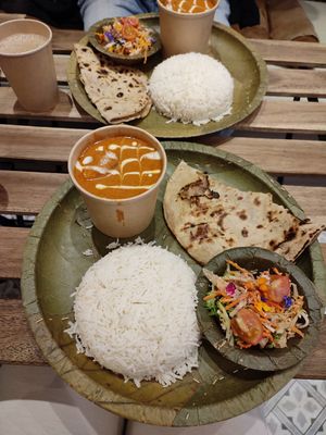 vegan butter chicken at Tula in Montreal