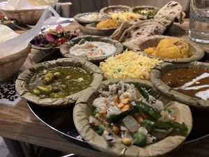 Lunch thali  at Tula in Montreal