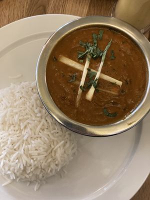 Vegan tikka masala   at Tula in Montreal