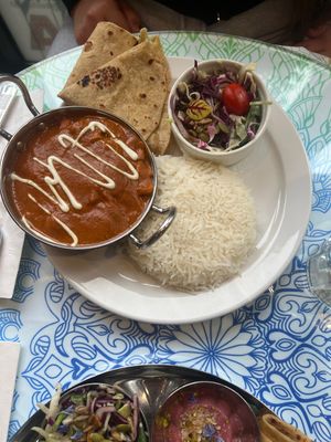 Butter chicken   at Tula in Montreal