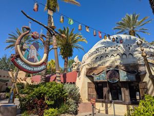 exterior at Universal Studios - Doc Sugrue's Desert Kebab House  in Orlando