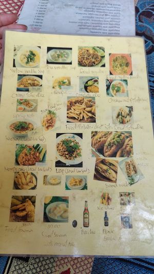  at Kanchana Restaurant in Huay Xai