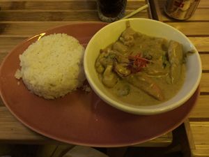 Veg curry   at Ting Irie in Abu Dhabi